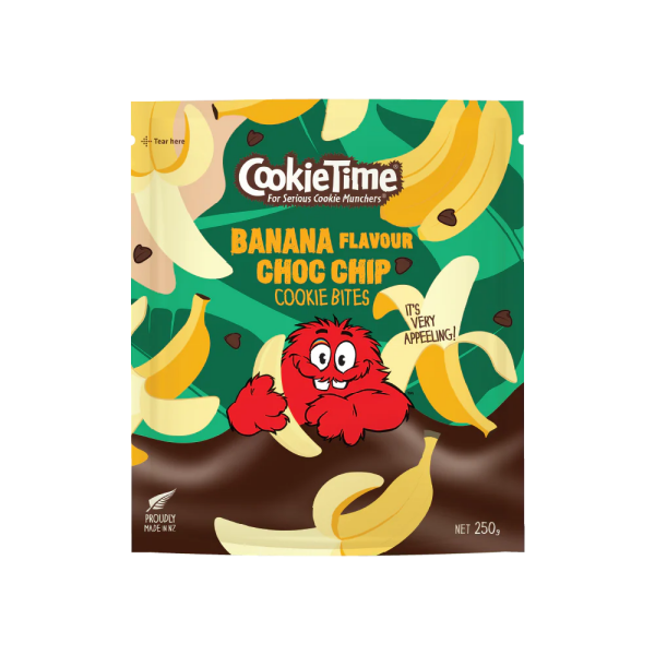 쿠키타임 바나나 초콜렛 쿠키 바이트 250g