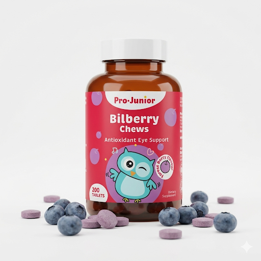 어린이 빌베리 영양제 · Pro-Junior Bilberry Chews 200정