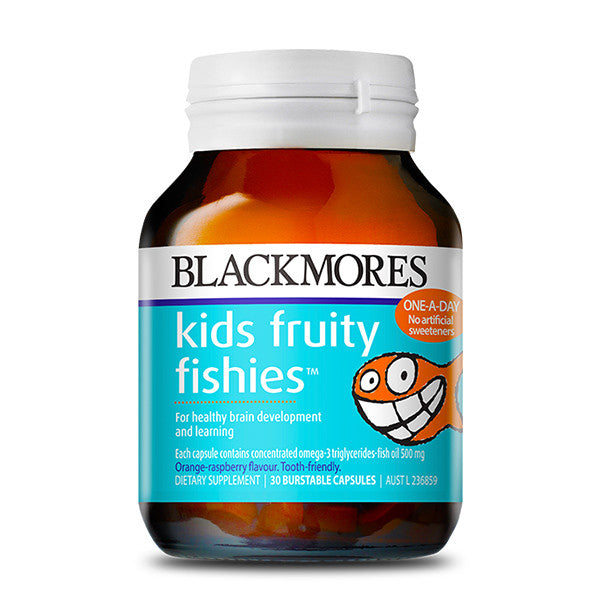 어린이 오메가3 츄어블 30캡슐 (오렌지-라즈베리맛)