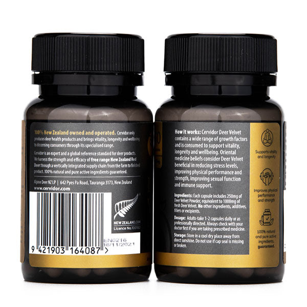 100% 뉴질랜드 녹용 60캡슐