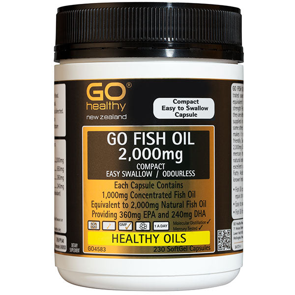 피쉬 오일 (오메가3) 2000mg 컴팩트 230캡슐