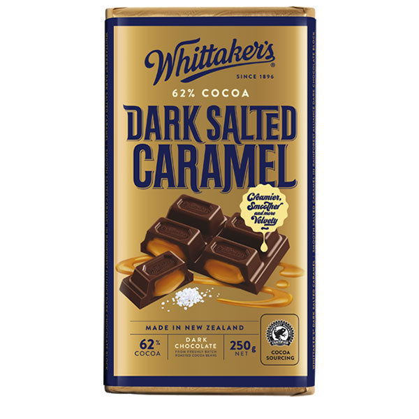 휘태커스 다크 솔티드 카라멜 초콜렛 250g