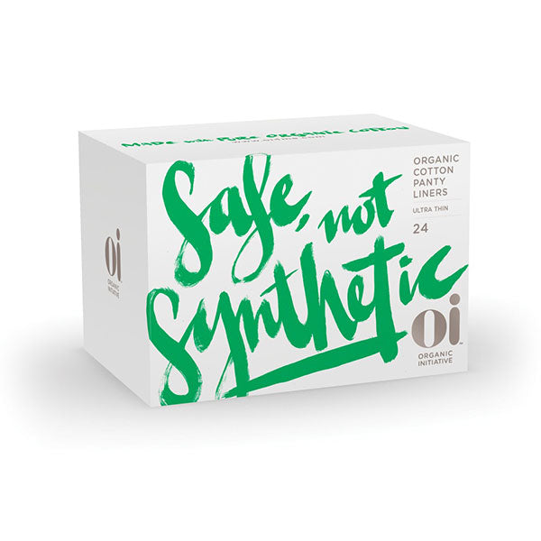 뉴질랜드 유기농 면 팬티 라이너 울트라 씬 24개입