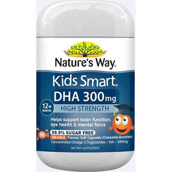 어린이용 고함향 DHA 피쉬오일 50캡슐