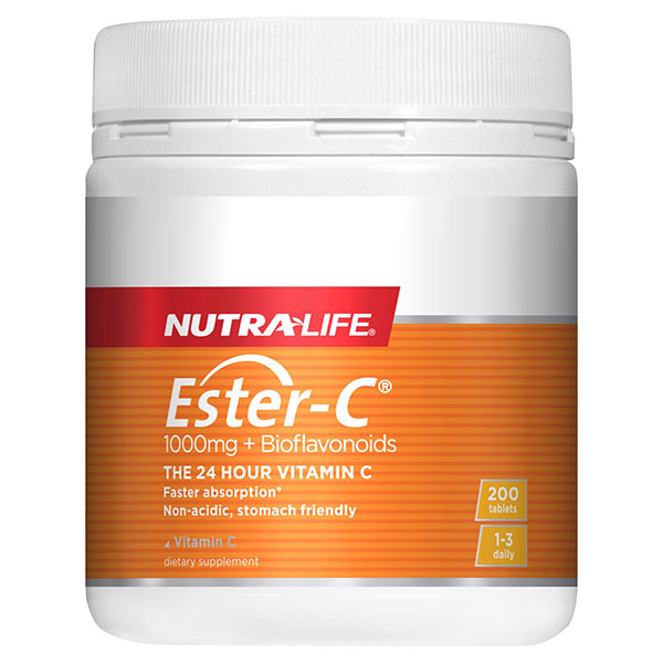 Ester-C(비타민C) + 바이오플라보노이드 200정