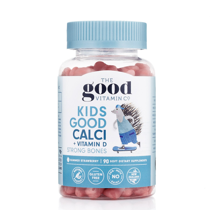 굿비타민 어린이 칼슘 + 비타민 D 90 구미